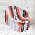 Terracota Macramé Hanging Chair